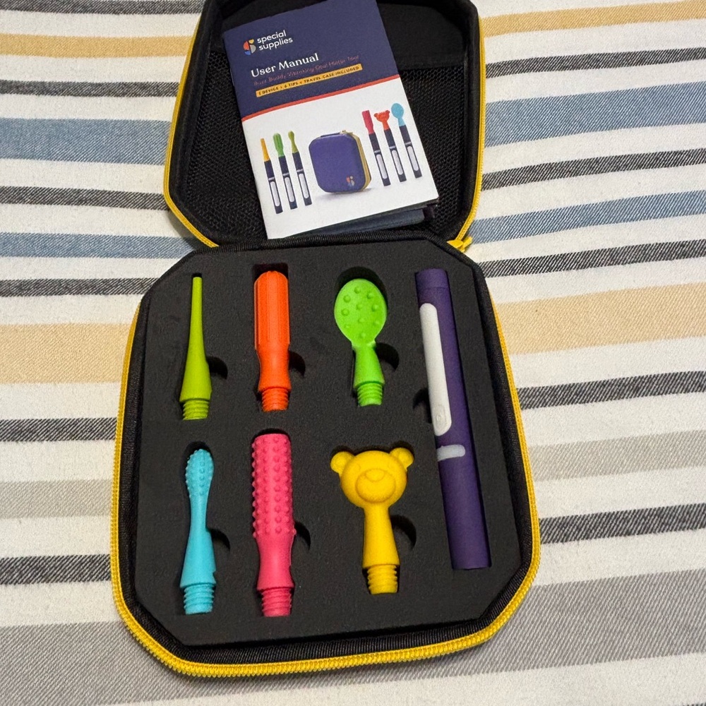 Sensory Brush Set with Case